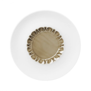 Rimmed Plate with Structured Well丨淺盤丨122
