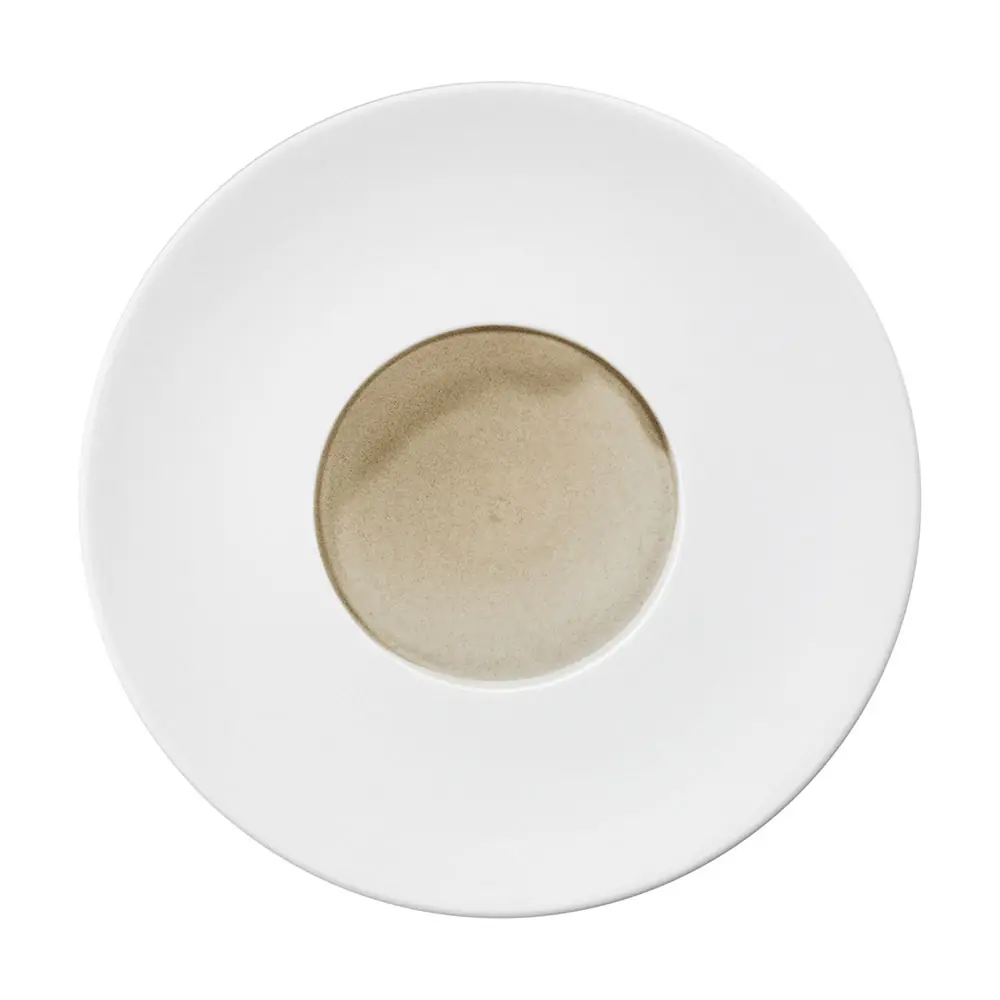 Coupe Plate, Large丨弧形主餐盤丨109